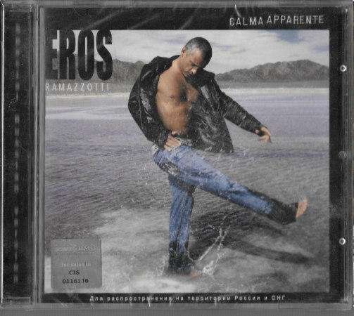 Eros Ramazzotti "Calma Apparente" 2005 CD SEALED