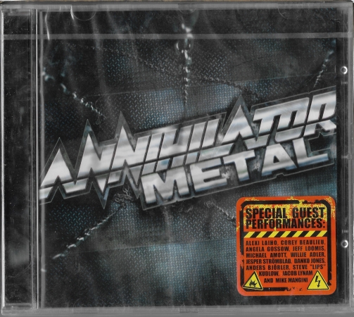 Annihilator "Metal" 2007 CD SEALED  Germany