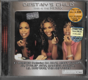 Destiny's Child "This Is The Remix" 2002 CD SEALED