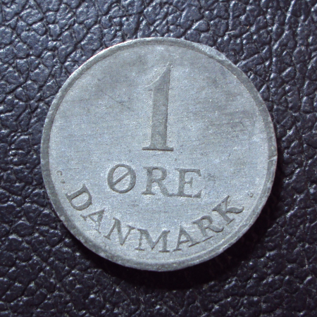 Дания 1 эре 1967 год.