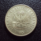 Гаити 10 сантимов 1975 год.