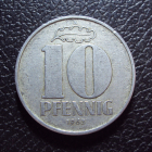 Германия ГДР 10 пфеннигов 1963 год.