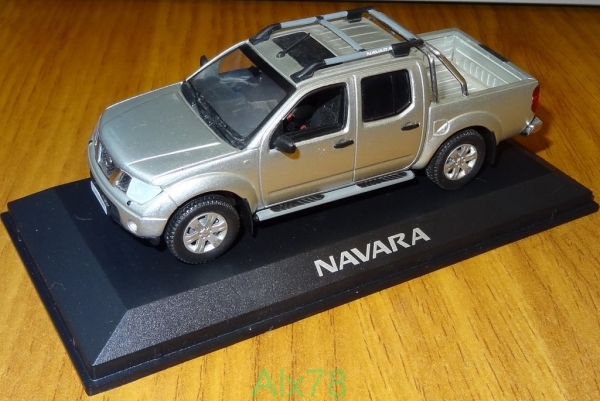 Nissan Navara, Norev, 1:43, металл, Дуга в кузове