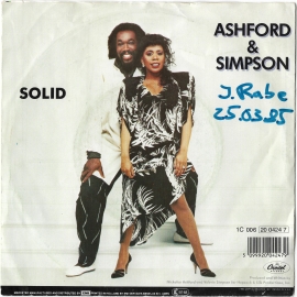 Ashford & Simpson "Solid" 1984 Single