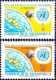 Сальвадор 1968 год . Метрология . (полная серия по Михелю) .