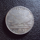 Италия 50 чентезимо 1942 год.