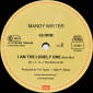 Mandy Winter "Julian" 1987 Maxi Single - вид 3
