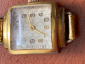 Часы женские Заря механика позолота с браслетом СССР  - вид 8