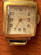 Часы женские Заря механика позолота с браслетом СССР  - вид 9