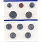 Годовой набор монет. США, 10 штук. В упаковке 2001 г. Филадельфия (с сертификатом) _229_ - вид 3