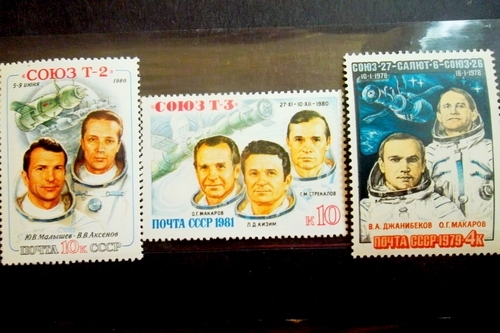 Космос - Союз Т-2, Т-3, Союз 27,28, Салют 6