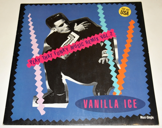Vanilla Ice "Play That Funky Music" 1990 Maxi Single
