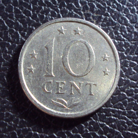 Нидерландские Антилы 10 центов 1978 год.