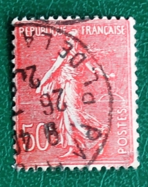Франция 1926 Сеятель Sc#146 Used