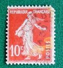 Франция 1907 Сеятель Sc#162 Used