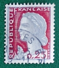 Франция 1960 Марианна символ Французской республики Sc#968 Used