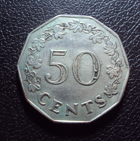 Мальта 50 центов 1972 год Копия.