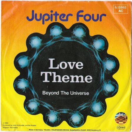 Jupiter Four "Love Theme" 1980 Single