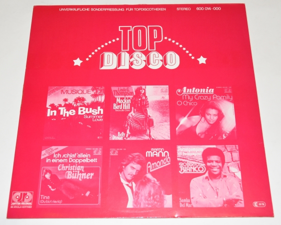 Various "Top Disco" (Musique-Linda J Thompson) 1979 Lp  MINT