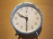 Часы будильник 3entRa KIENZLE довоенный Германия