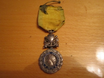 Медаль Военных Заслуг 1870 г. Франция