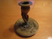 Чернильница cтаринная, подсвечник 