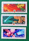 СССР 1984-85 Международный проект Венера-Галей # 5518, 5566, 5634 MNH