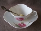 Чайные пары (4 шт.) с сереб ложками, ваза Мейсен - вид 6