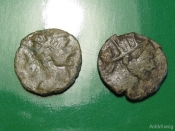 Монеты Рим Carus 282-283 гг Антониан (2 шт.) Оригинал