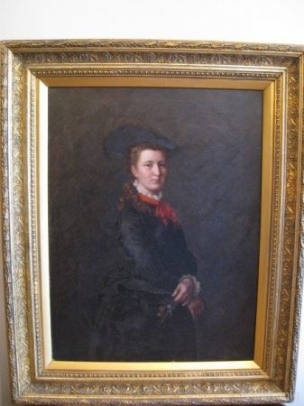 Картина Портрет молодой женщины 19 век