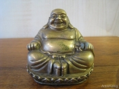 Бронзовая статуэтка Будды (Хотэй, Будай)