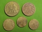 Монеты бронза Франция, Германия 20 век Оригинал - вид 1