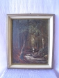 Картина "Лесной ручей" Дерево Масло GK - вид 1