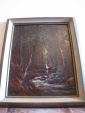 Картина "Лесной ручей" Дерево Масло GK - вид 6