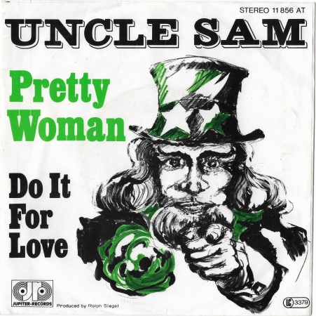 Uncle Sam "Pretty Woman" 1977 Single