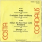 Costa Cordalis "Anita" 1985 Single - вид 1