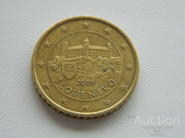 Словения 50 евро центов 2009 г