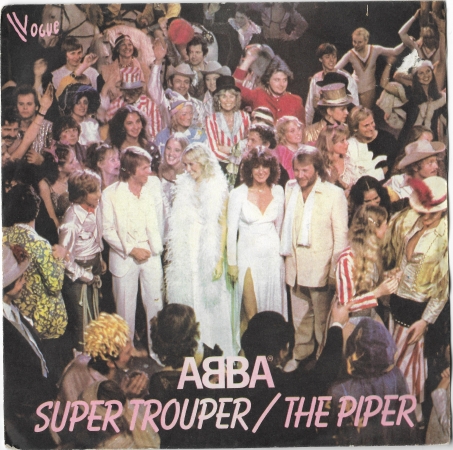 ABBA "Super Trouper" 1980 Single  France