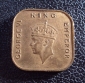 Британская Малайя 1 цент 1941 год. - вид 1
