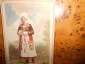 Старин.фото-визитка,цветное.ШВЕДКА в нац.костюме Сконе(Skåne),Южная Швеция ,Стокгольм 1880-е гг - вид 1