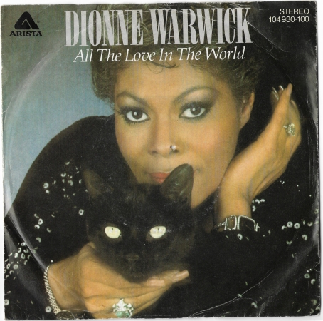 Dionne Warwick & Bee Gees "All The Love In The World" 1982 Single