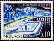  Монако 1962 год . Зимний стадион им. Принца Монако Райнера III . (2)