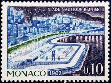  Монако 1962 год . Зимний стадион им. Принца Монако Райнера III . (4)