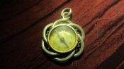 Старинный Женский кулон-компас 19 век