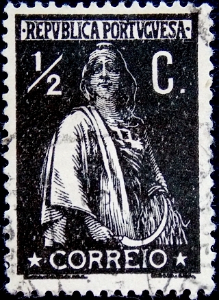 Португалия 1912 год . Церера 0,5 c . (2)