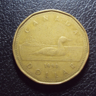 Канада 1 доллар 1990 год.