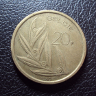 Бельгия 20 франков 1980 год Belgie.