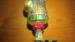 Елочная игрушка Красная Шапочка 1950-е гг. 11,5 см Стекло Редкий Раскрас Сохран !!!! - вид 2