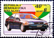 Мадагаскар , Малагаси 1993 год . Тойота .