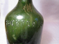 Старое стекло Кёнигсберга Бутылка темно зеленого стекла с надписью RUCKFORTH - вид 4
